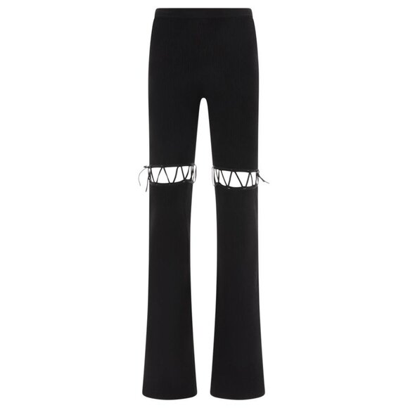 Nensi Dojaka Pants - Nensi Dojaka Flared Laced Leggings Tag Size XS Women